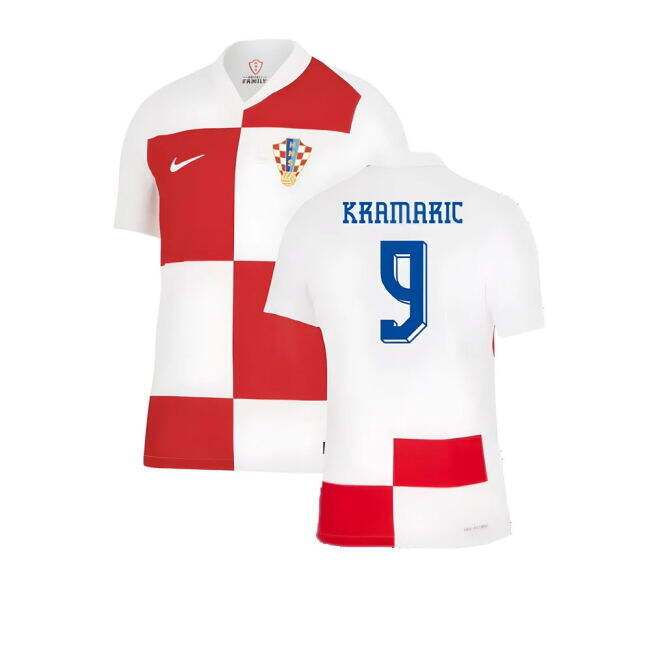Low Cost 2024-2025 Croatia Home Dri-Fit ADV Authentic Shirt (Kramaric 9) As A Gift