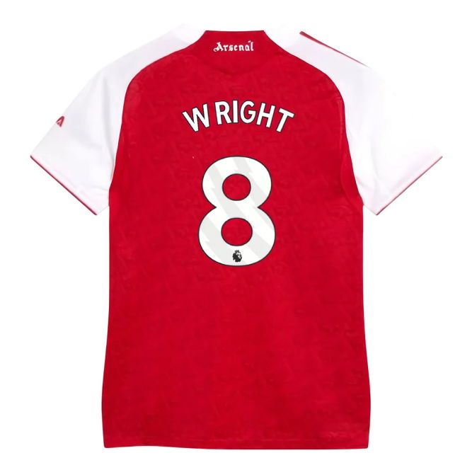 2025-20 Arsenal Home Soccer Shirt Wright #8 L M Women S