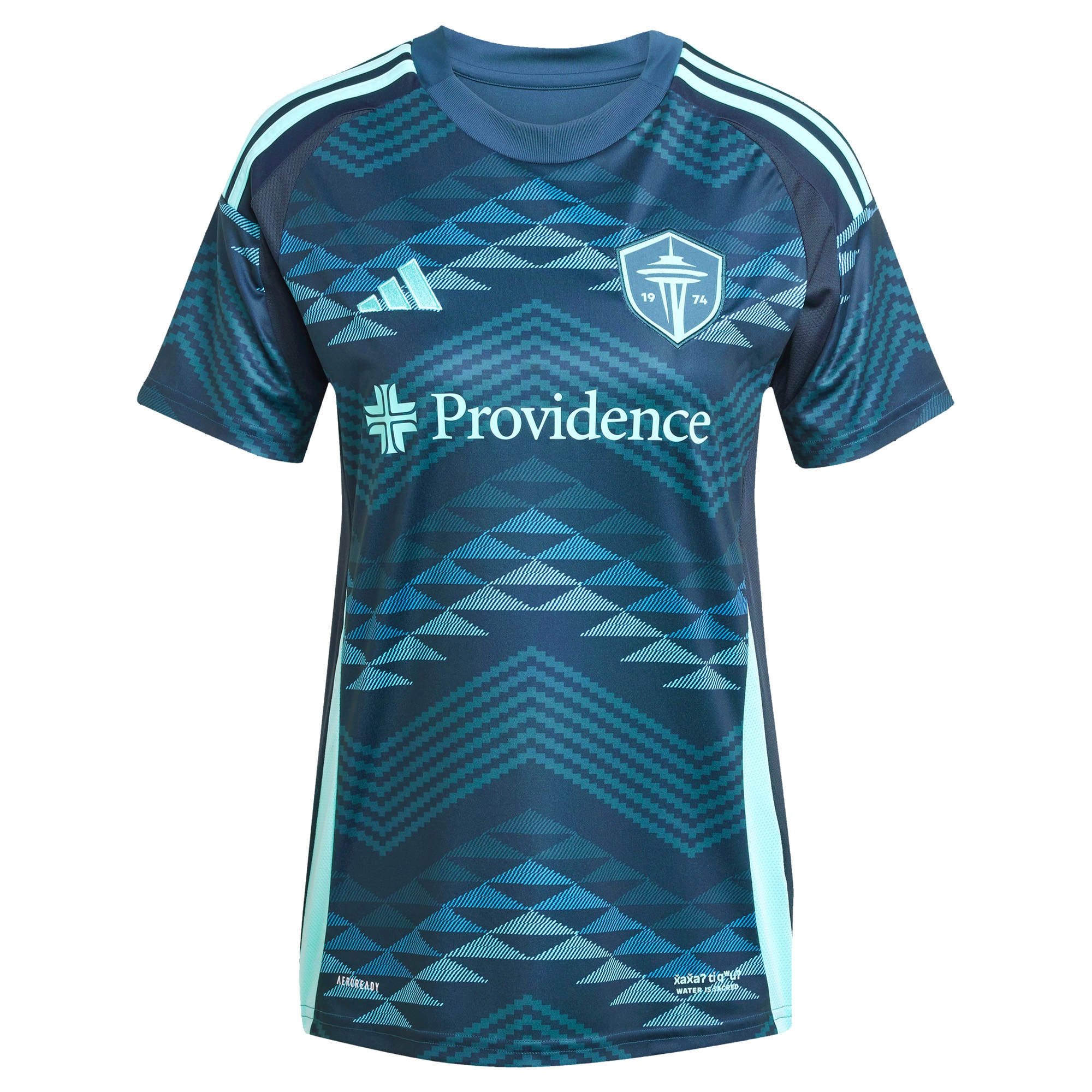 [SJH] Pedro de la Vega Seattle Sounders FC Women's 2025 The Salish Sea Kit Replica Player Jersey - Blue